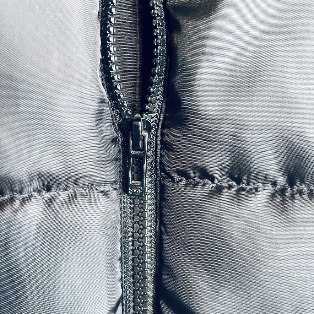 Ecko Unltd. Puffer Vest  Lg Black Full Zip Up Quilted Sleeveless Y2K Raw & Uncut - Picture 6 of 15